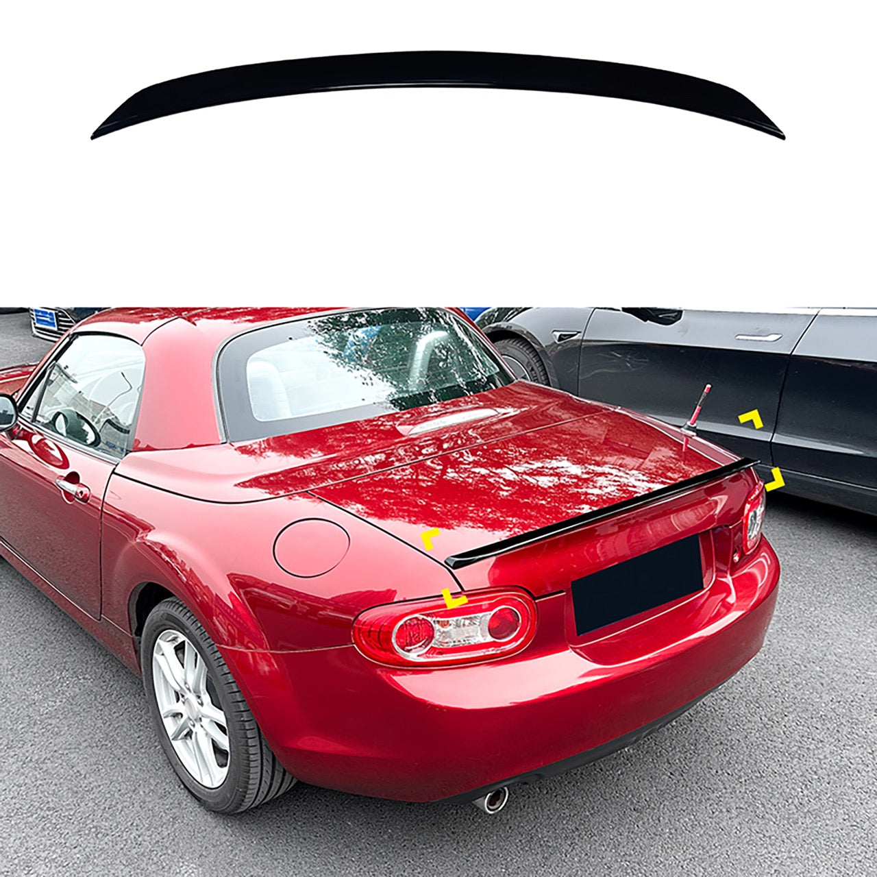 Spoiler da baule per Mazda MX-5 NC – Simoni Racing – foto 5