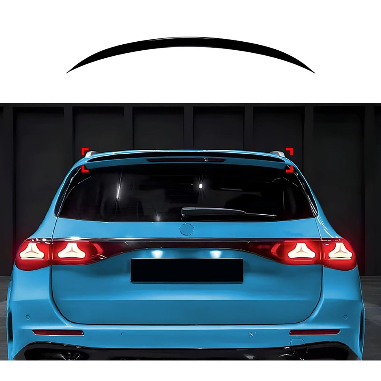 Copertura spoiler da tetto per Mercedes Classe E W214 – Simoni Racing – foto 2