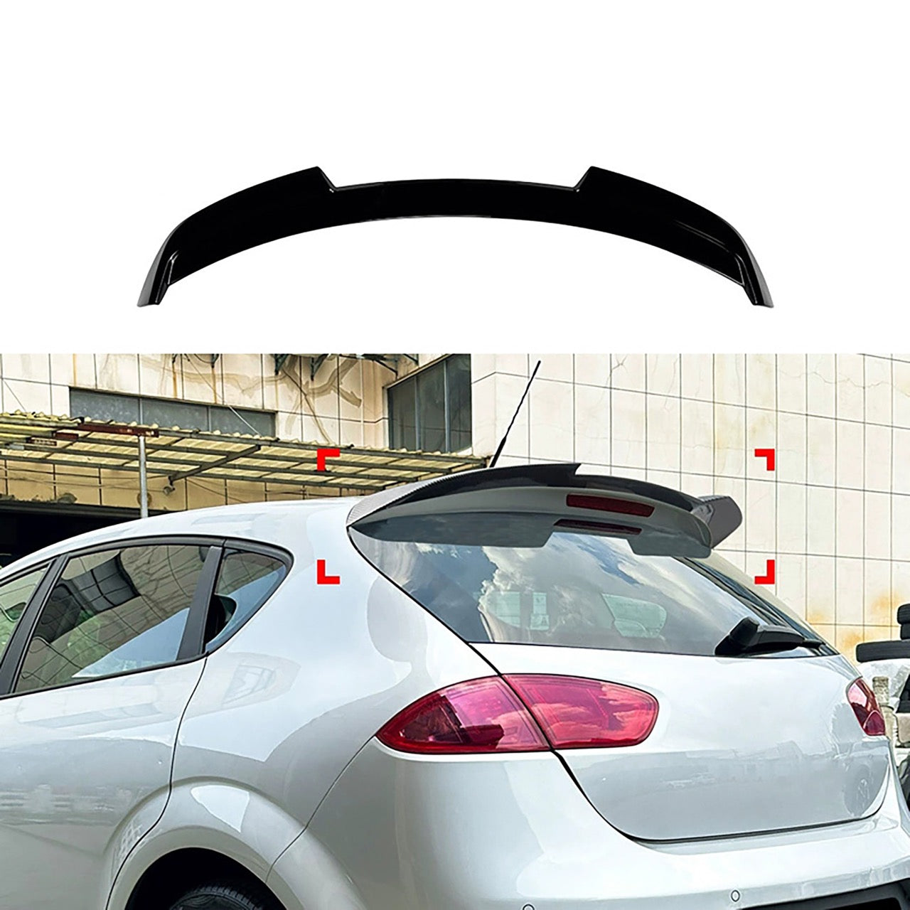 Spoiler da tetto per Seat Leon 1P – Simoni Racing – foto 3
