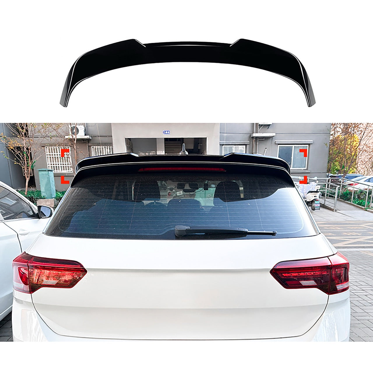 Spoiler da tetto per VW T-Roc – Simoni Racing – foto 2