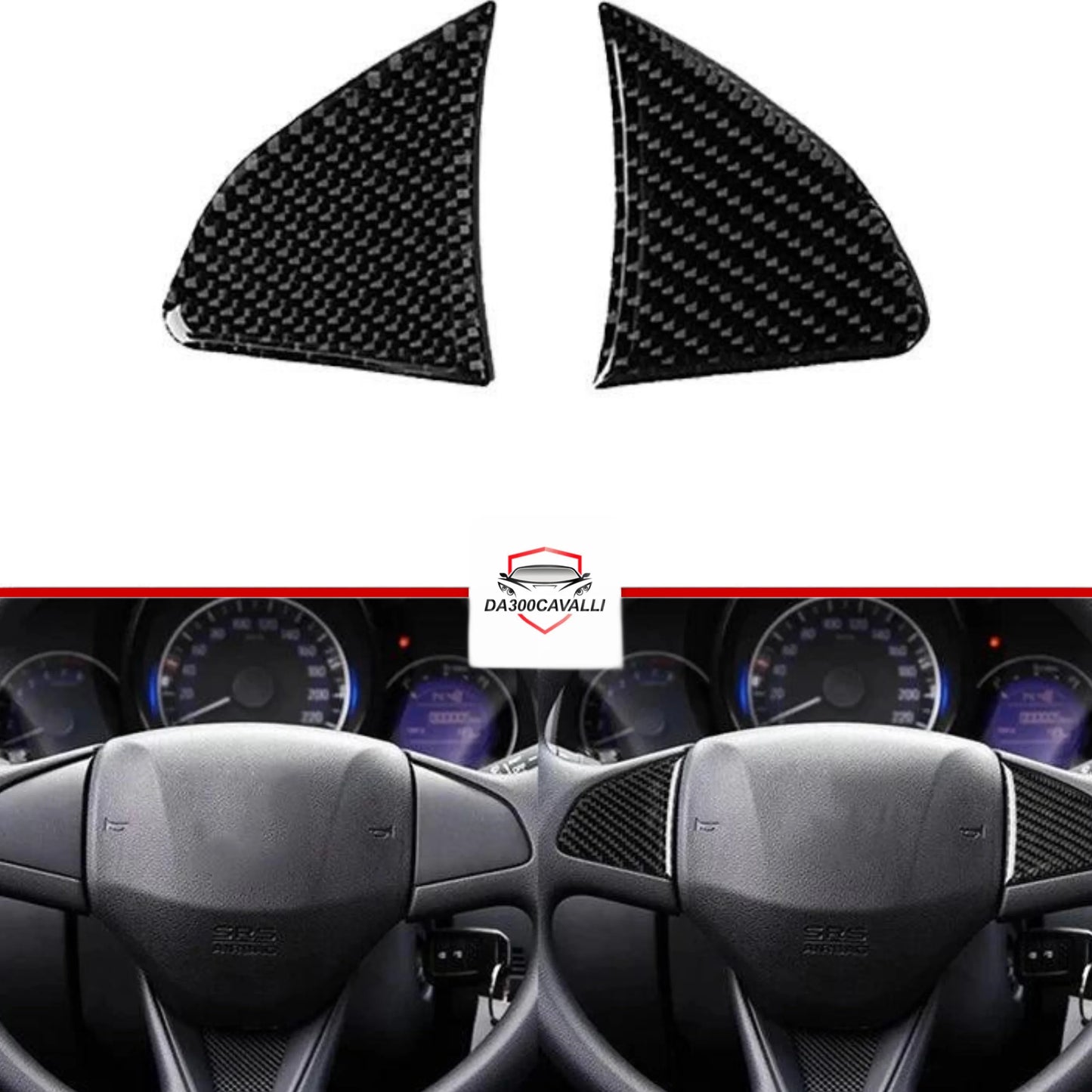 accessori-interni-honda-jazz-2014-2018-fibra-di-carbonio-da300cavalli-6 - Da300Cavalli
