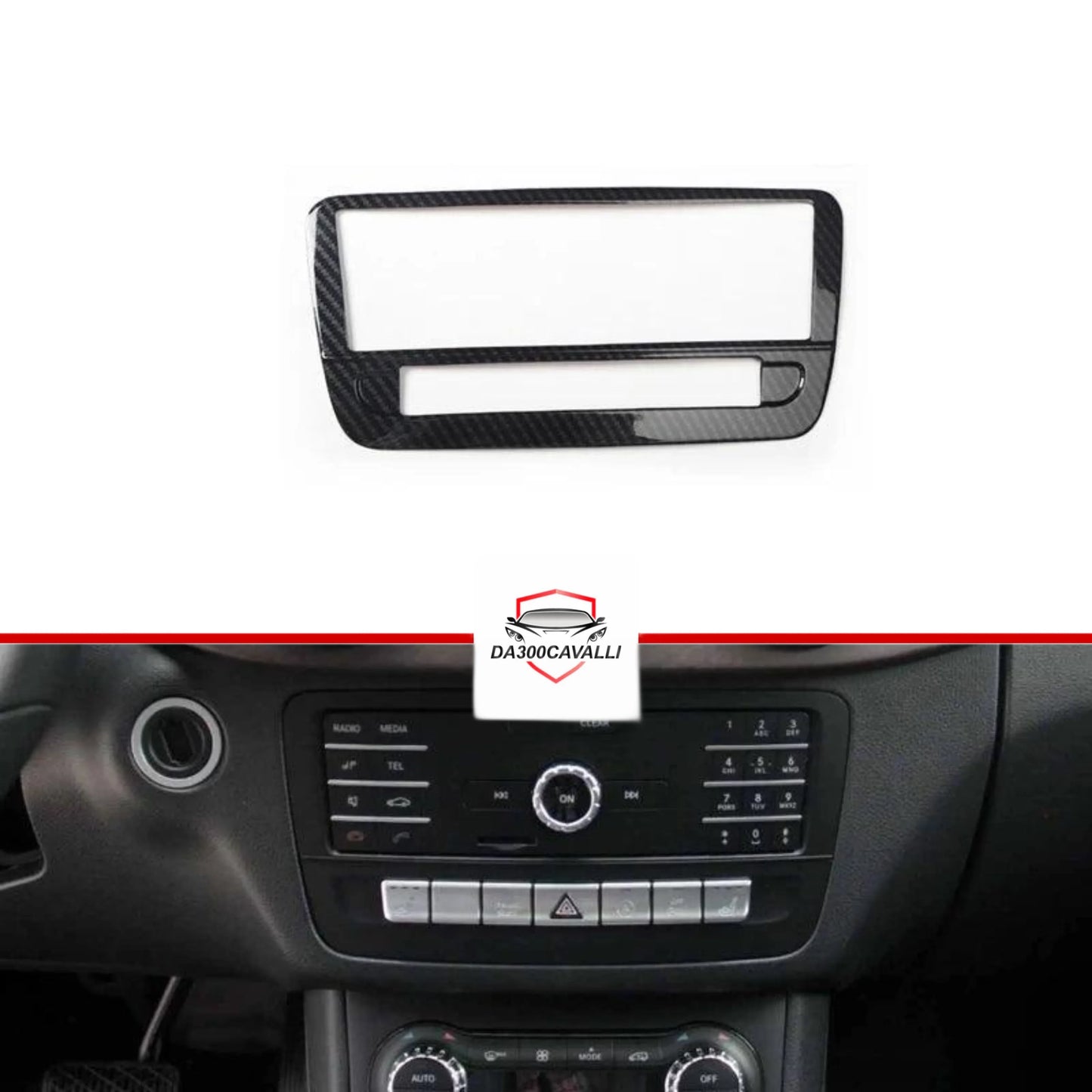 accessori-interni-mercedes-classe-b-2012-2019-fibra-di-carbonio-da300cavalli-9 - Da300Cavalli