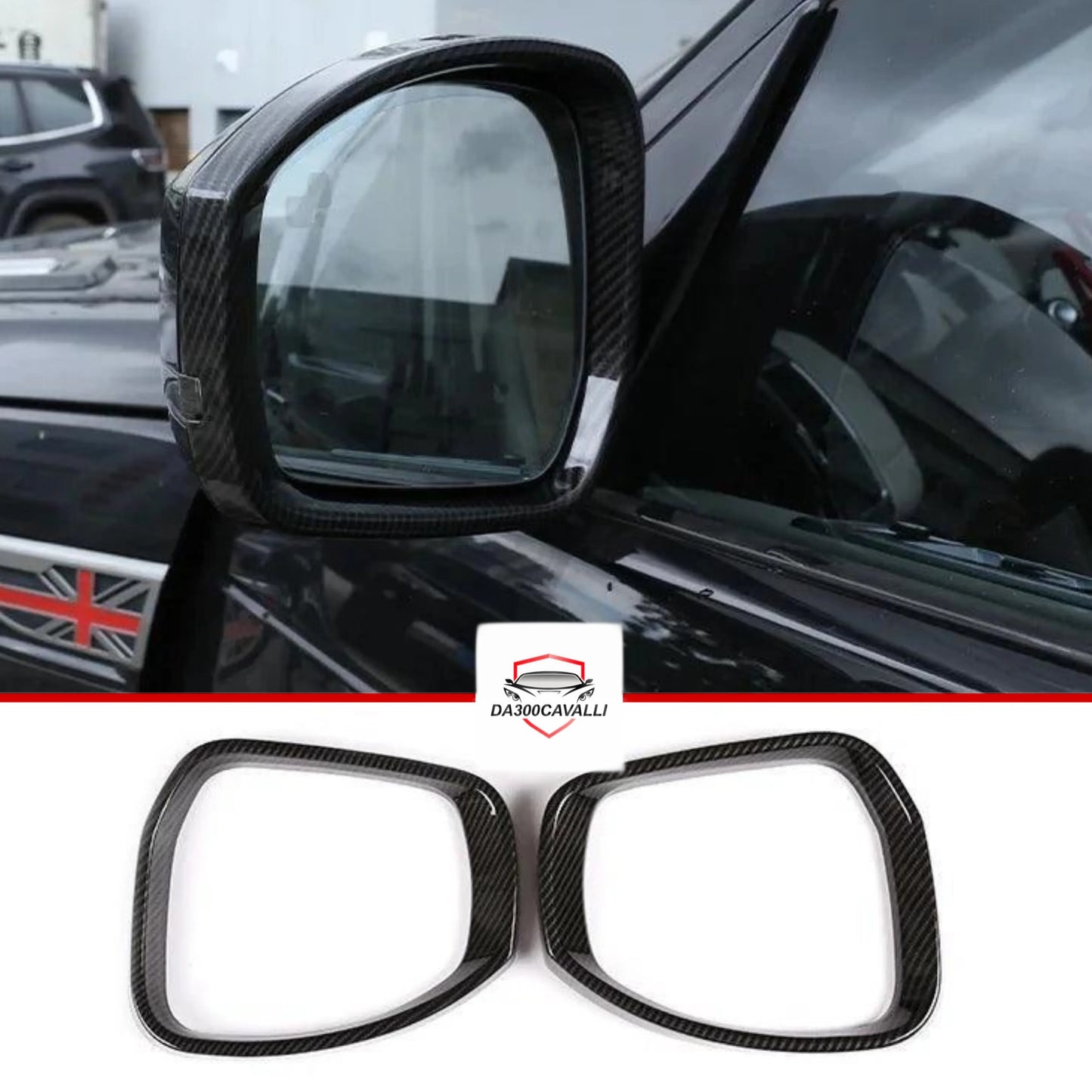 Accessori Interni Range Rover Evoque (2011-2018) Fibra Di Carbonio — Da300Cavalli — foto 13