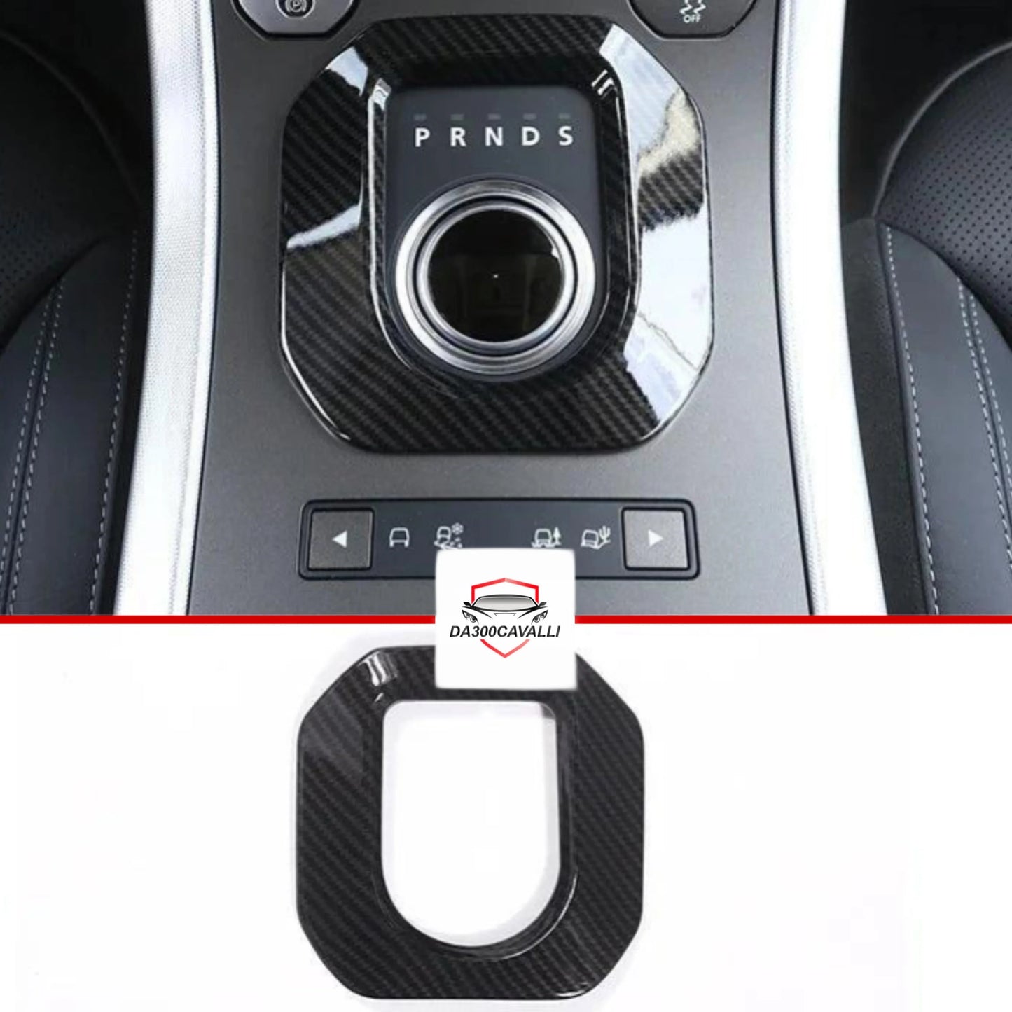 Accessori Interni Range Rover Evoque (2011-2018) Fibra Di Carbonio — Da300Cavalli — foto 4
