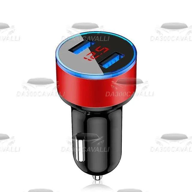 Adattatore Doppia Usb Con Display Led — Dettaglio prodotto — Da300Cavalli