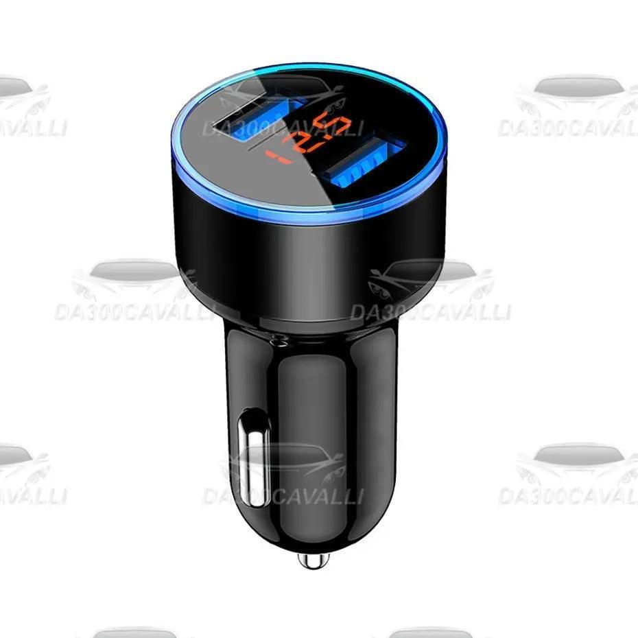 Adattatore Doppia Usb Con Display Led — Da300Cavalli