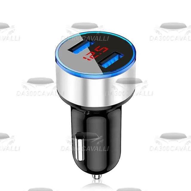 Adattatore Doppia Usb Con Display Led — Da300Cavalli