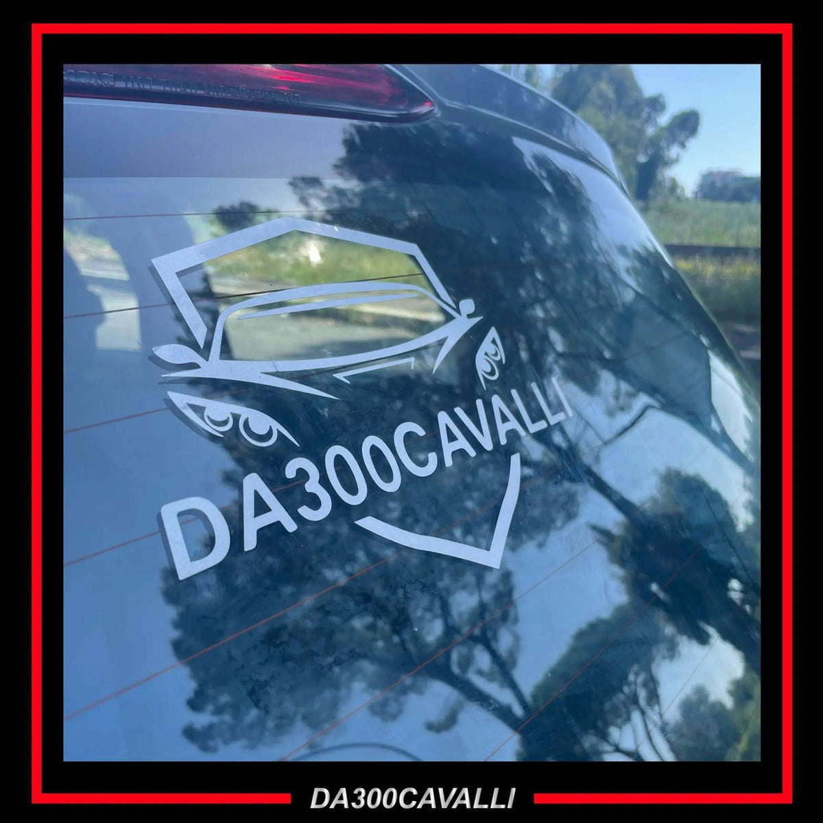 Adesivo Logo Da300Cavalli Piccolo — Accessori Brandizzati — Da300Cavalli