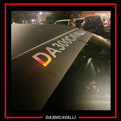 Adesivo Scritta Grande 60*6.16Cm - Da300Cavalli