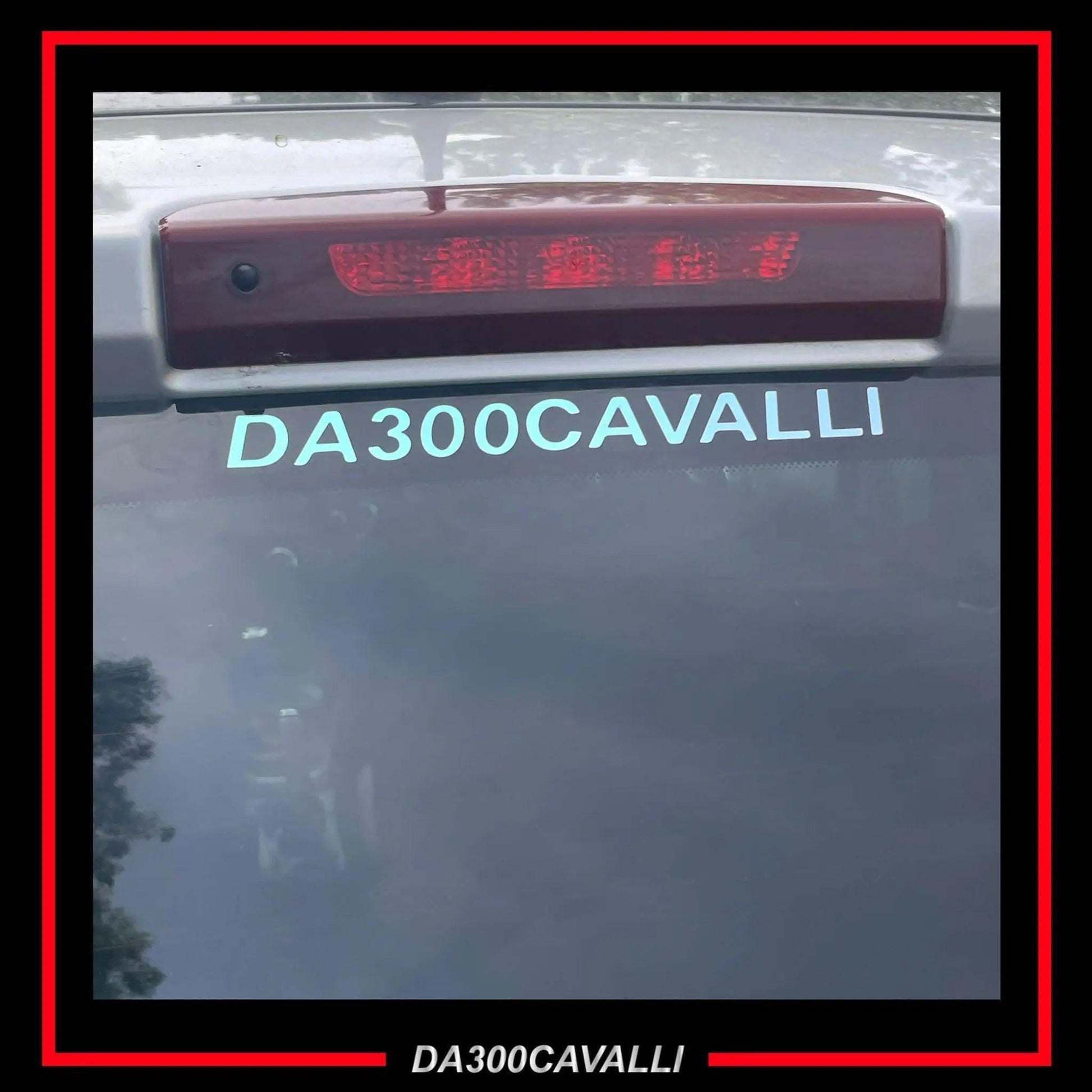 Adesivo Scritta Grande 60*6.16Cm - Da300Cavalli