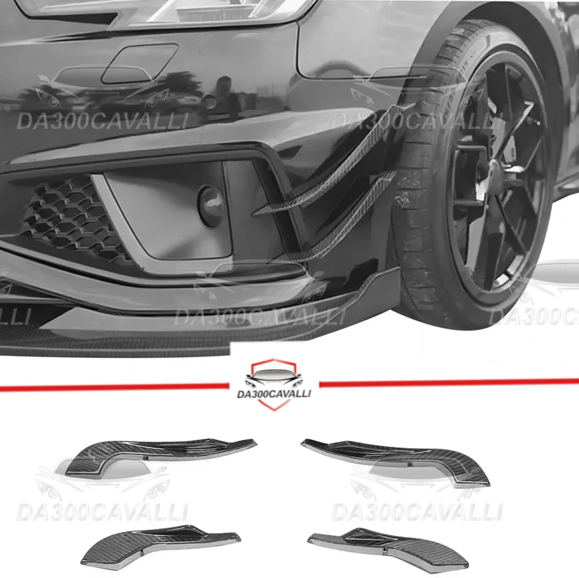 appendici-aerodinamiche-a4-s-line-b9-in-fibra-di-carbonio-da300cavalli-1 - Da300Cavalli