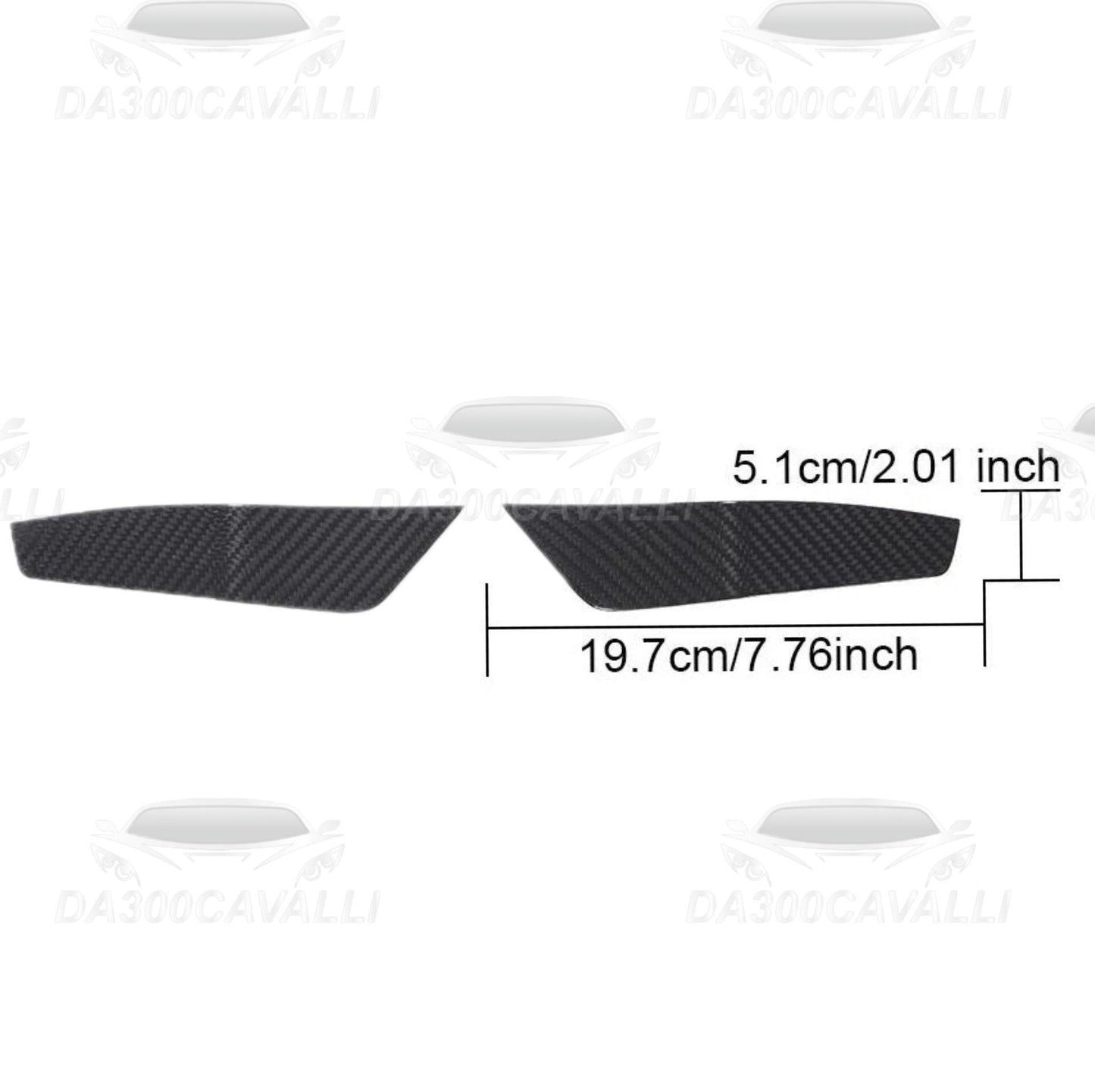 Appendici Aerodinamiche Audi Rs7 (2020-2021) Fibra Di Carbonio - Da300Cavalli