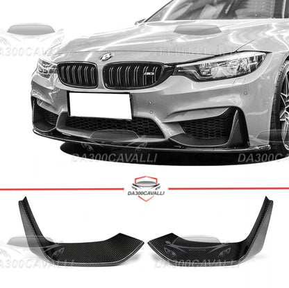 Appendici Aerodinamiche BMW M3 M4 F80 F82 Fibra Di Carbonio — Da300Cavalli