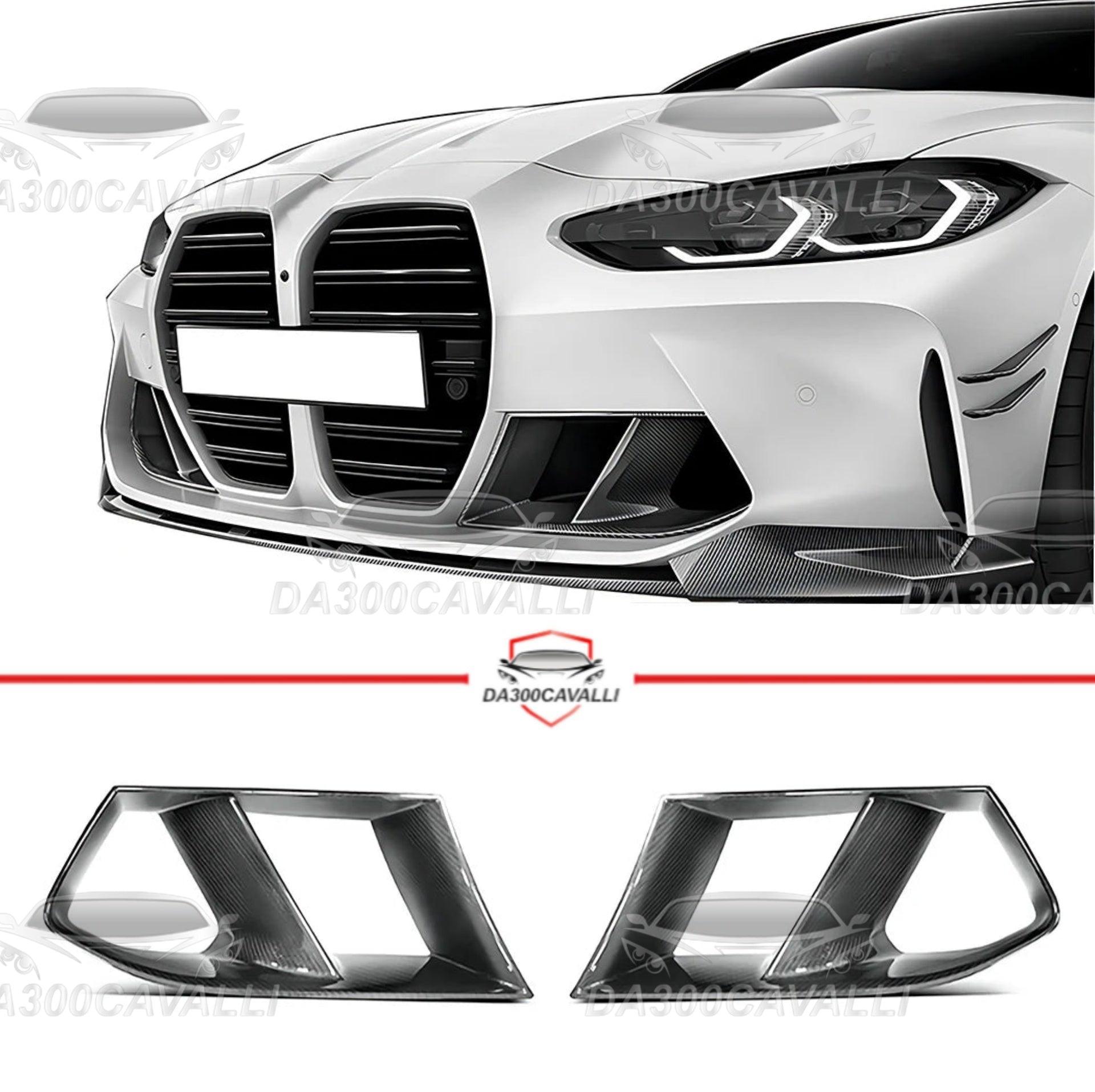 Appendici Aerodinamiche BMW M3 M4 G80 G82 G83 Fibra Di Carbonio - Da300Cavalli