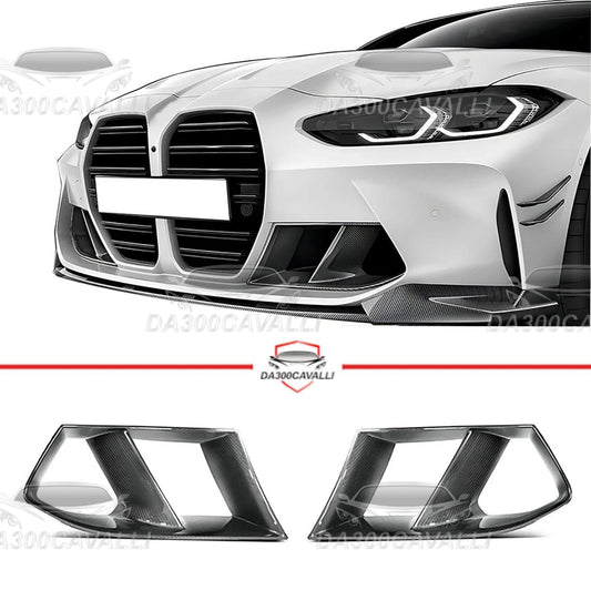 Appendici Aerodinamiche BMW M3 M4 G80 G82 G83 Fibra Di Carbonio - Da300Cavalli