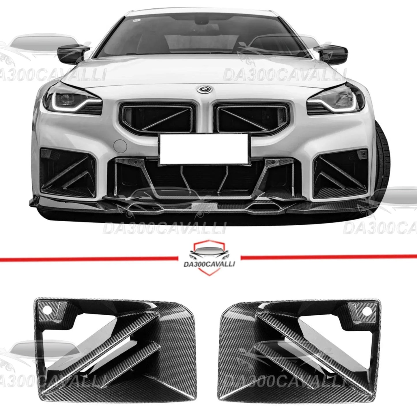 appendici-aerodinamiche-fendinebbia-bmw-m2-g87-fibra-di-carbonio-da300cavalli-1 - Da300Cavalli