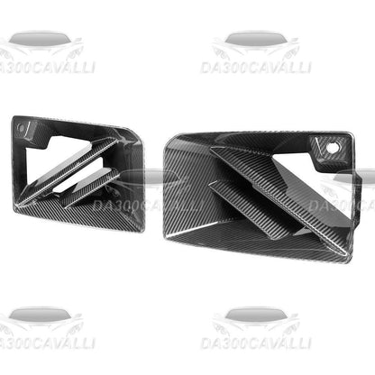 Appendici Aerodinamiche Fendinebbia BMW M2 G87 Fibra Di Carbonio - Da300Cavalli