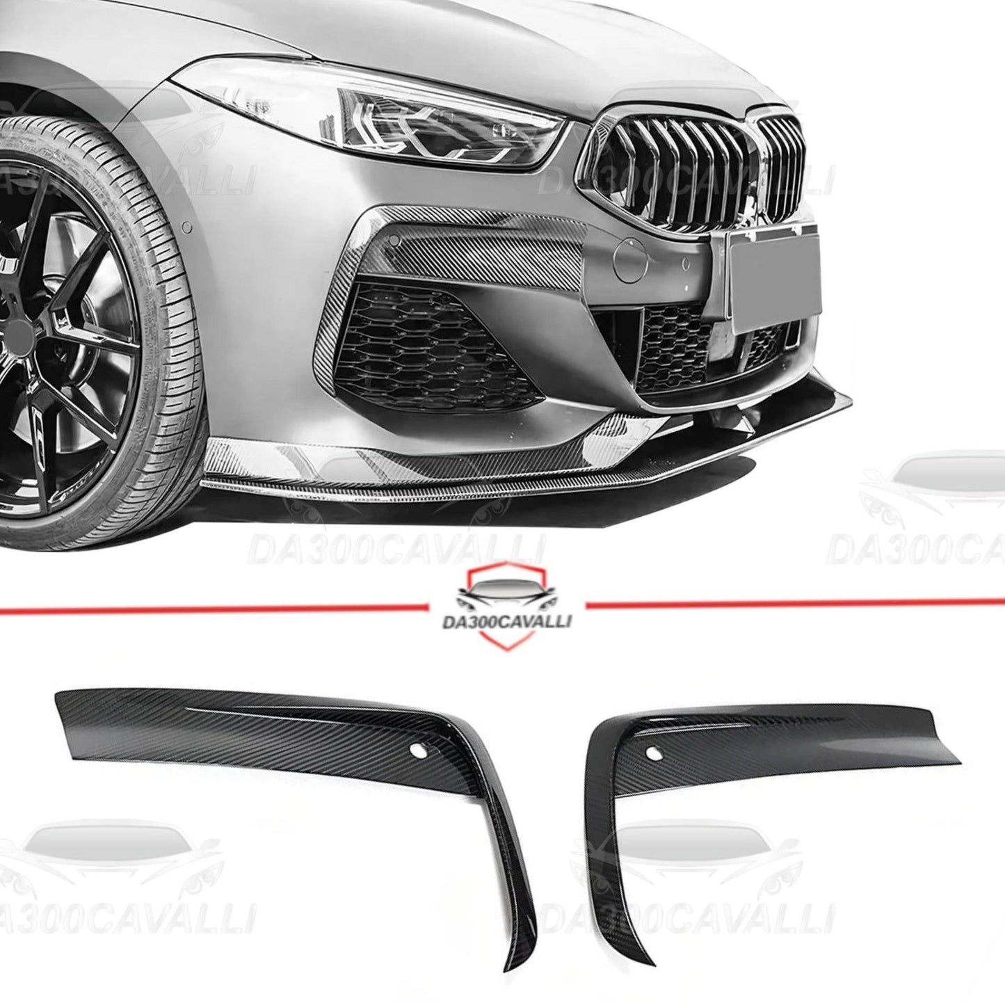 Appendici Aerodinamiche Fibra Di Carbonio Bmw Serie 8 - Da300Cavalli