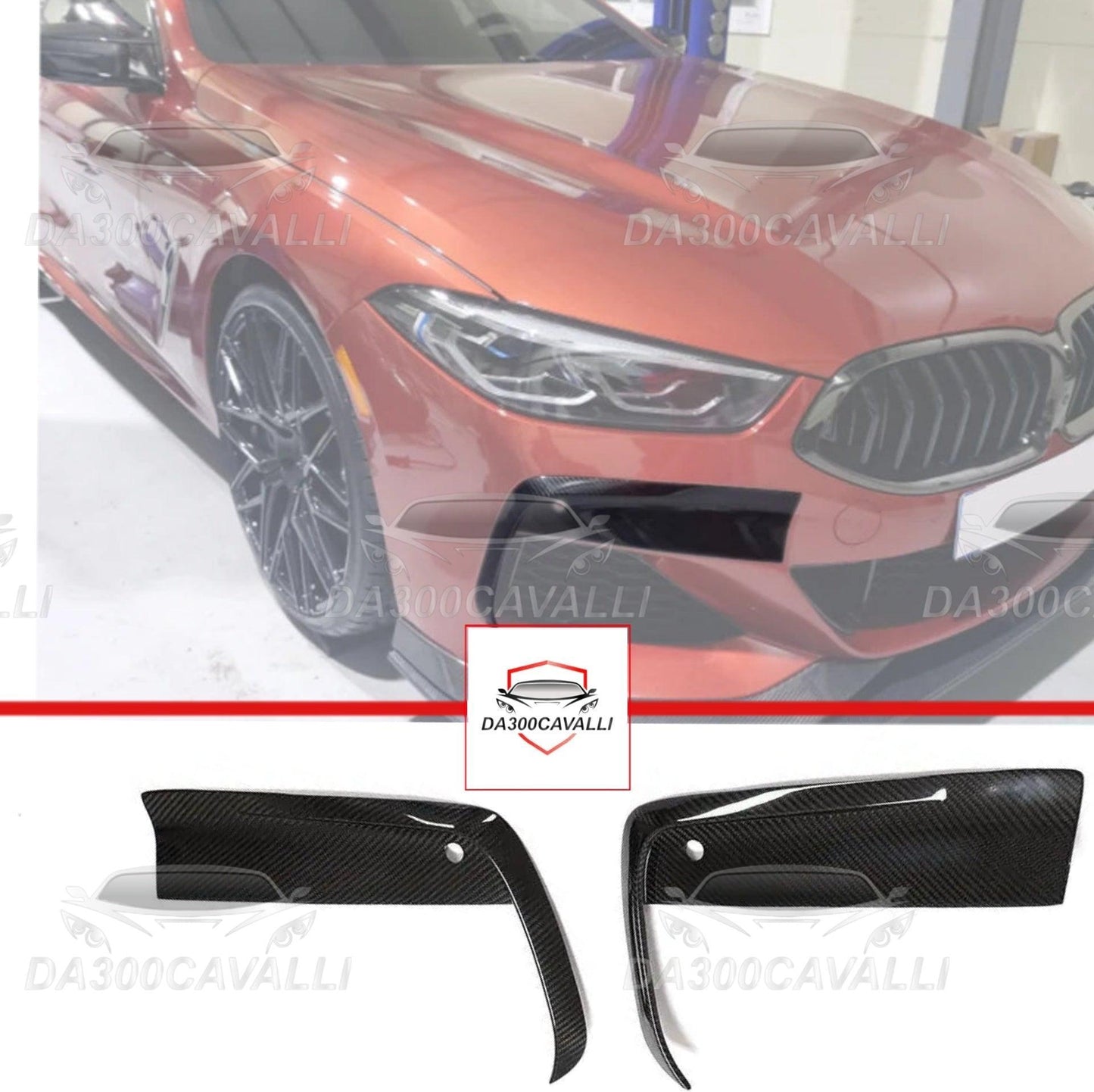 Appendici Aerodinamiche Fibra Di Carbonio Bmw Serie 8 - Da300Cavalli
