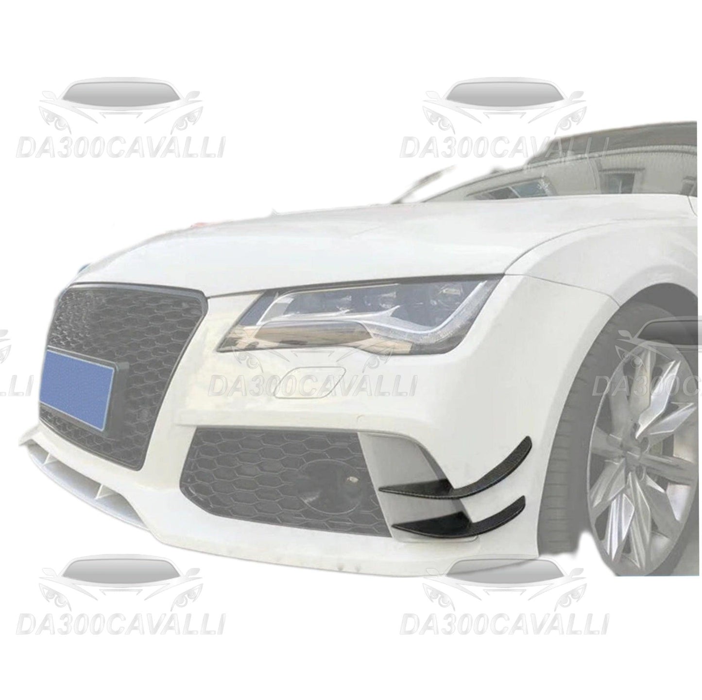 Appendici Aerodinamiche Frontali Audi Rs6 Rs7 (2012-2015) Fibra Di Carbonio - Da300Cavalli