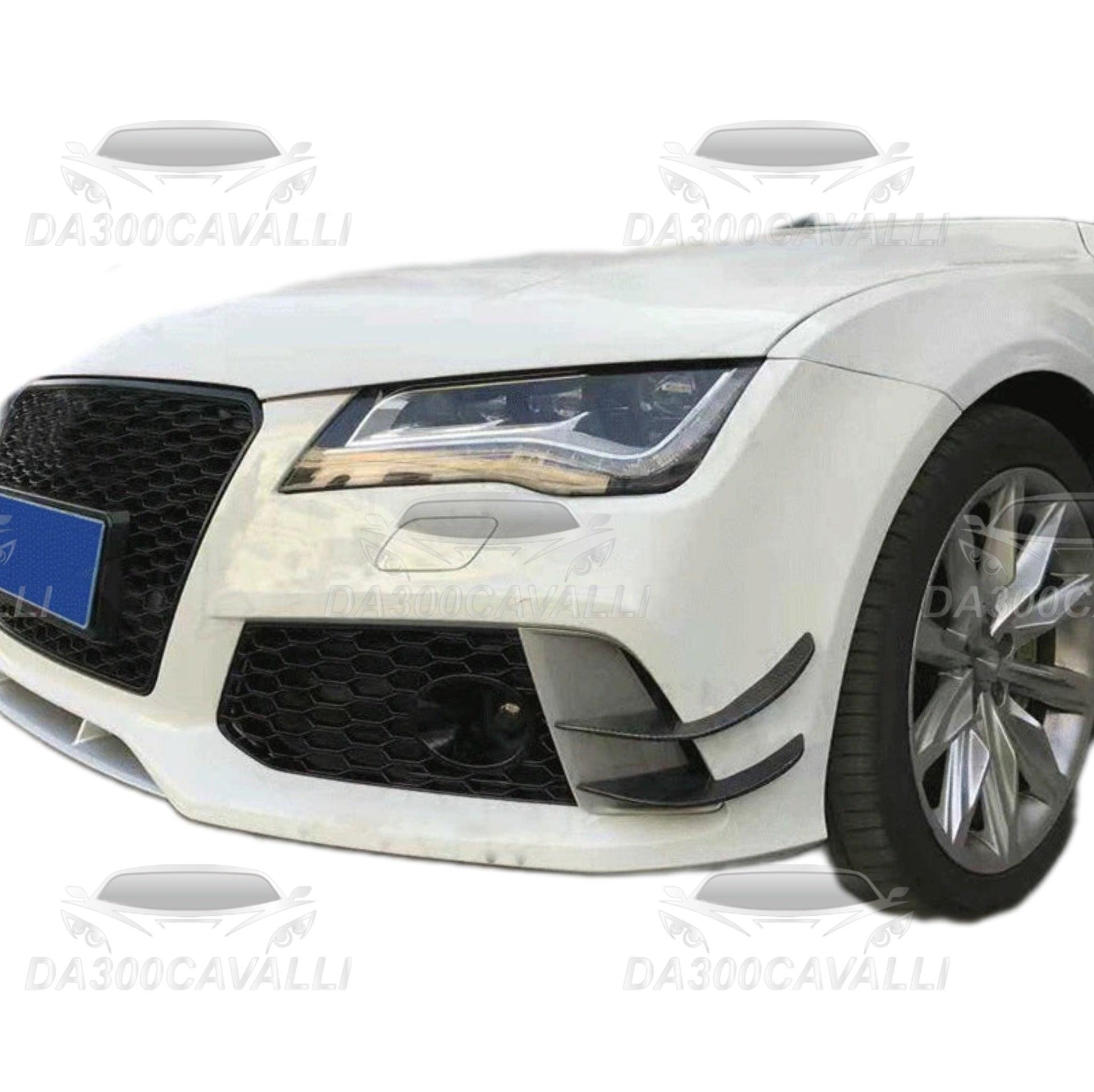 Appendici Aerodinamiche Frontali Audi Rs6 Rs7 (2012-2015) Fibra Di Carbonio - Da300Cavalli