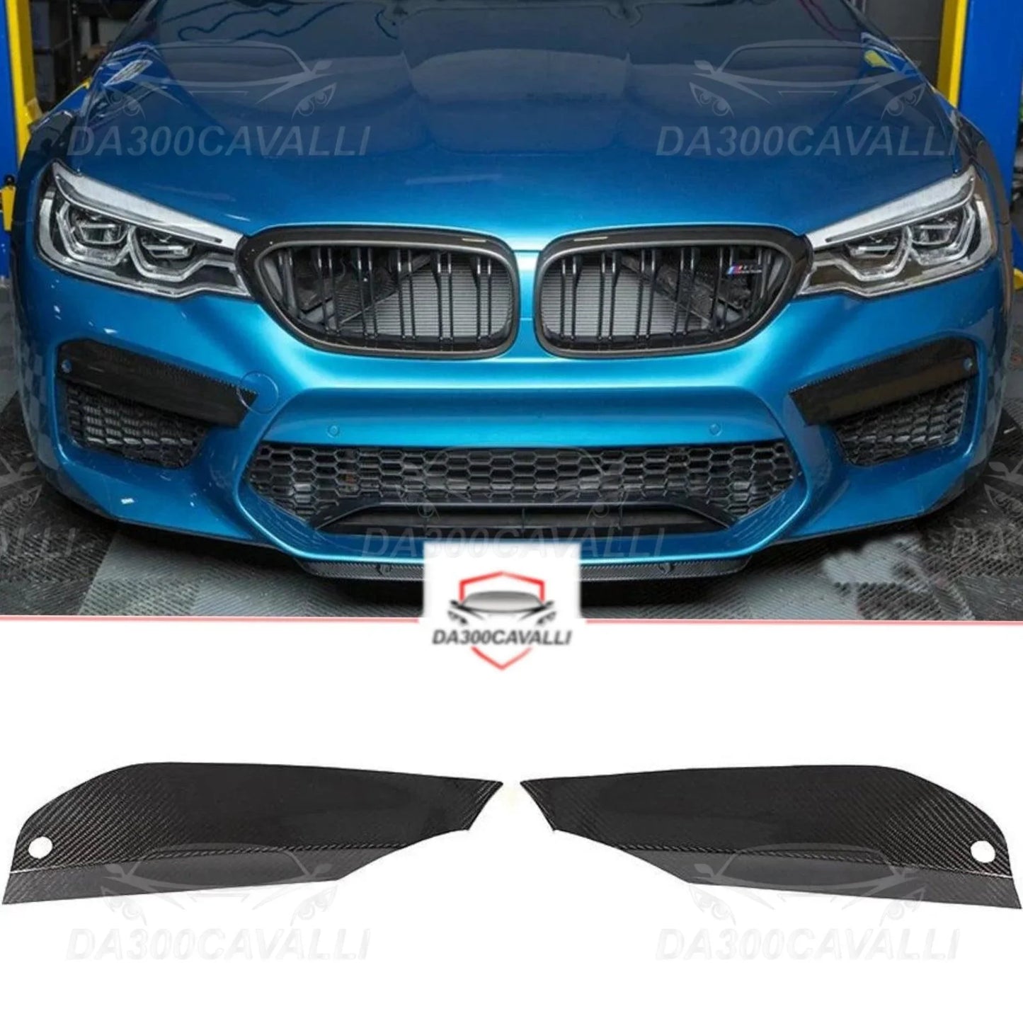 appendici-aerodinamiche-frontali-bmw-m5-f90-fibra-di-carbonio-da300cavalli-1 - Da300Cavalli