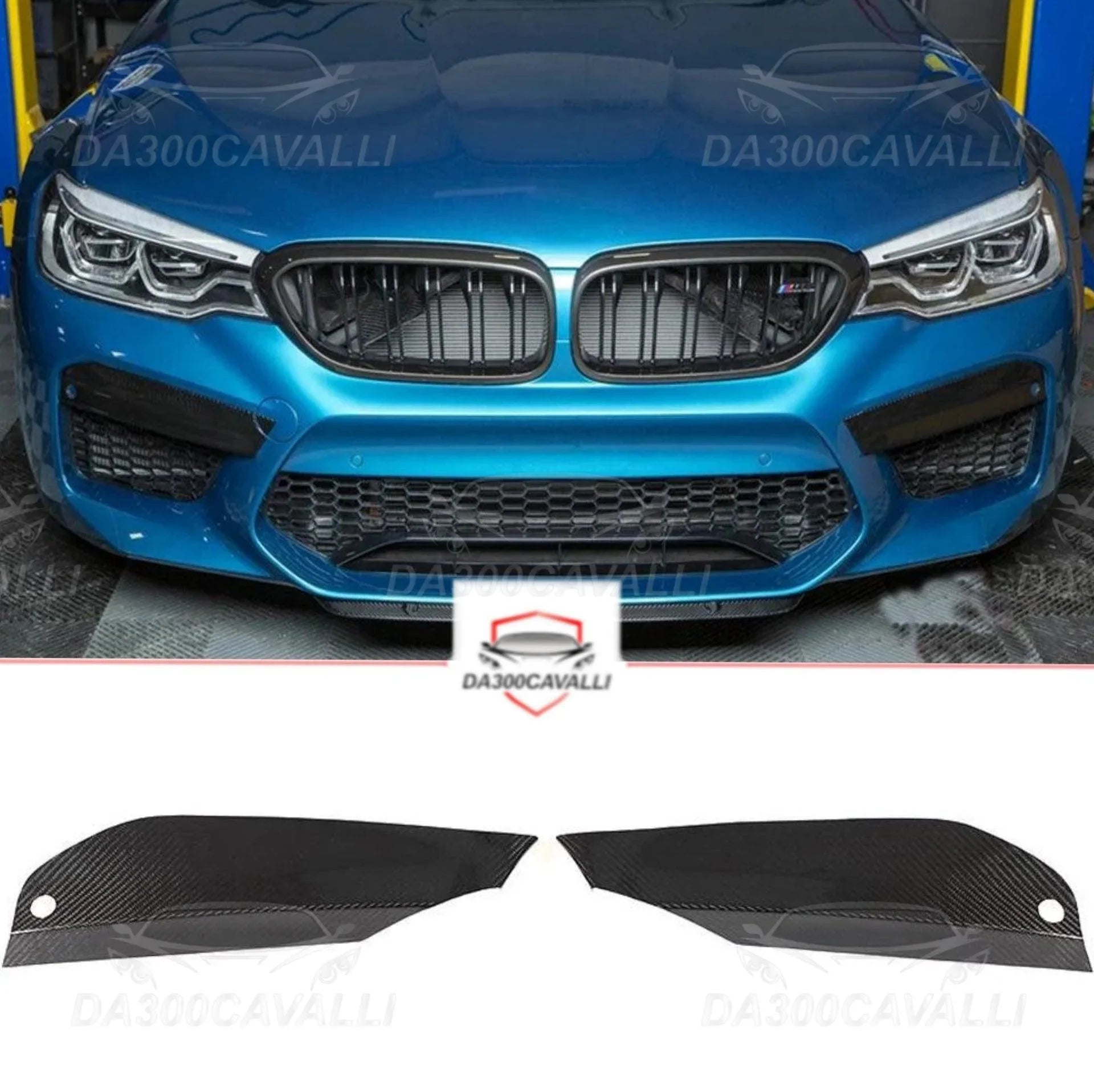 appendici-aerodinamiche-frontali-bmw-m5-f90-fibra-di-carbonio-da300cavalli-1 - Da300Cavalli