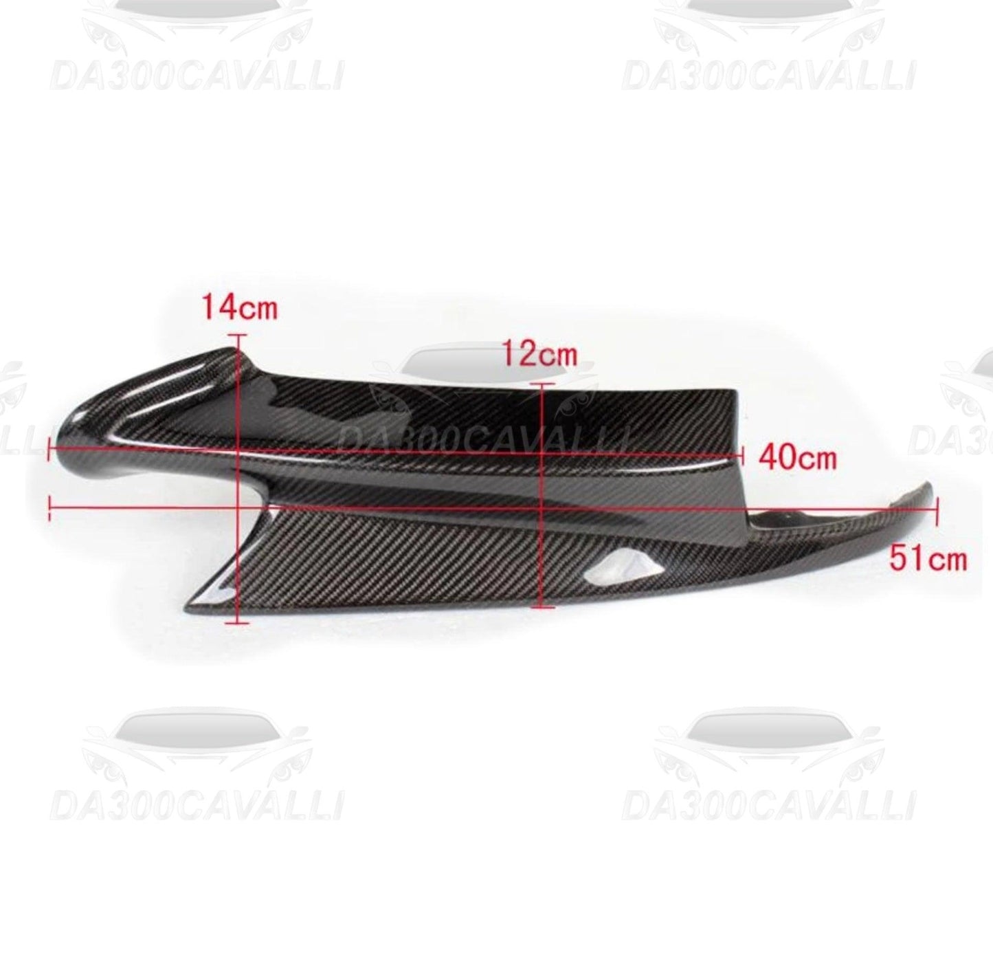 Appendici Aerodinamiche Frontali BMW Serie 3 E90 E92 E93 Fibra Di Carbonio - Da300Cavalli