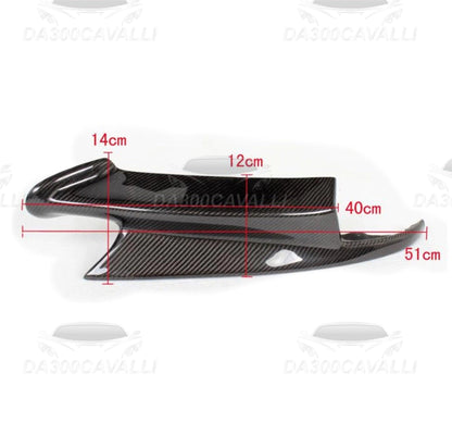Appendici Aerodinamiche Frontali BMW Serie 3 E90 E92 E93 Fibra Di Carbonio - Da300Cavalli