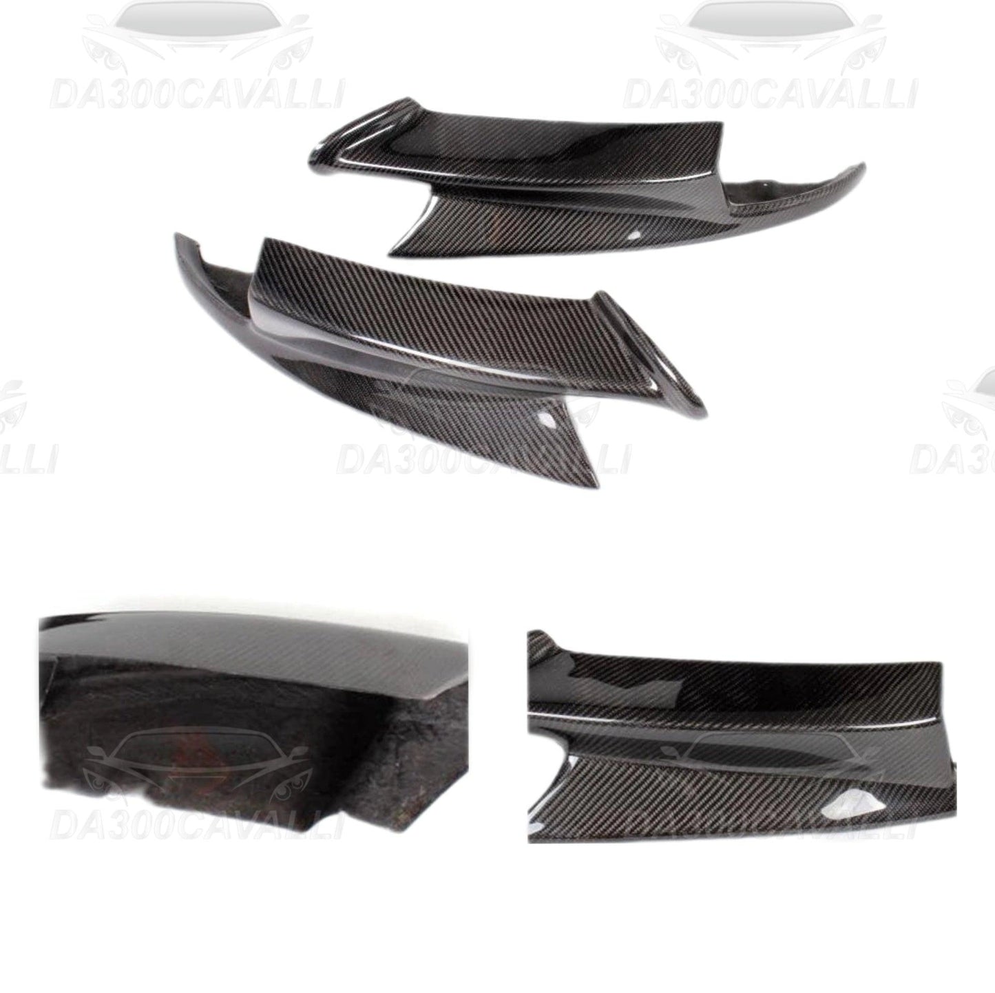 Appendici Aerodinamiche Frontali BMW Serie 3 E90 E92 E93 Fibra Di Carbonio - Da300Cavalli