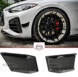 Appendici Aerodinamiche Frontali BMW Serie 4 G22 G23 Fibra Di Carbonio