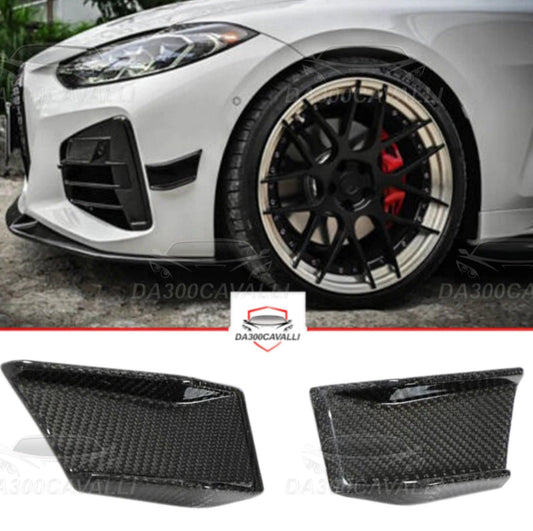 Appendici Aerodinamiche Frontali BMW Serie 4 G22 G23 Fibra Di Carbonio - Da300Cavalli