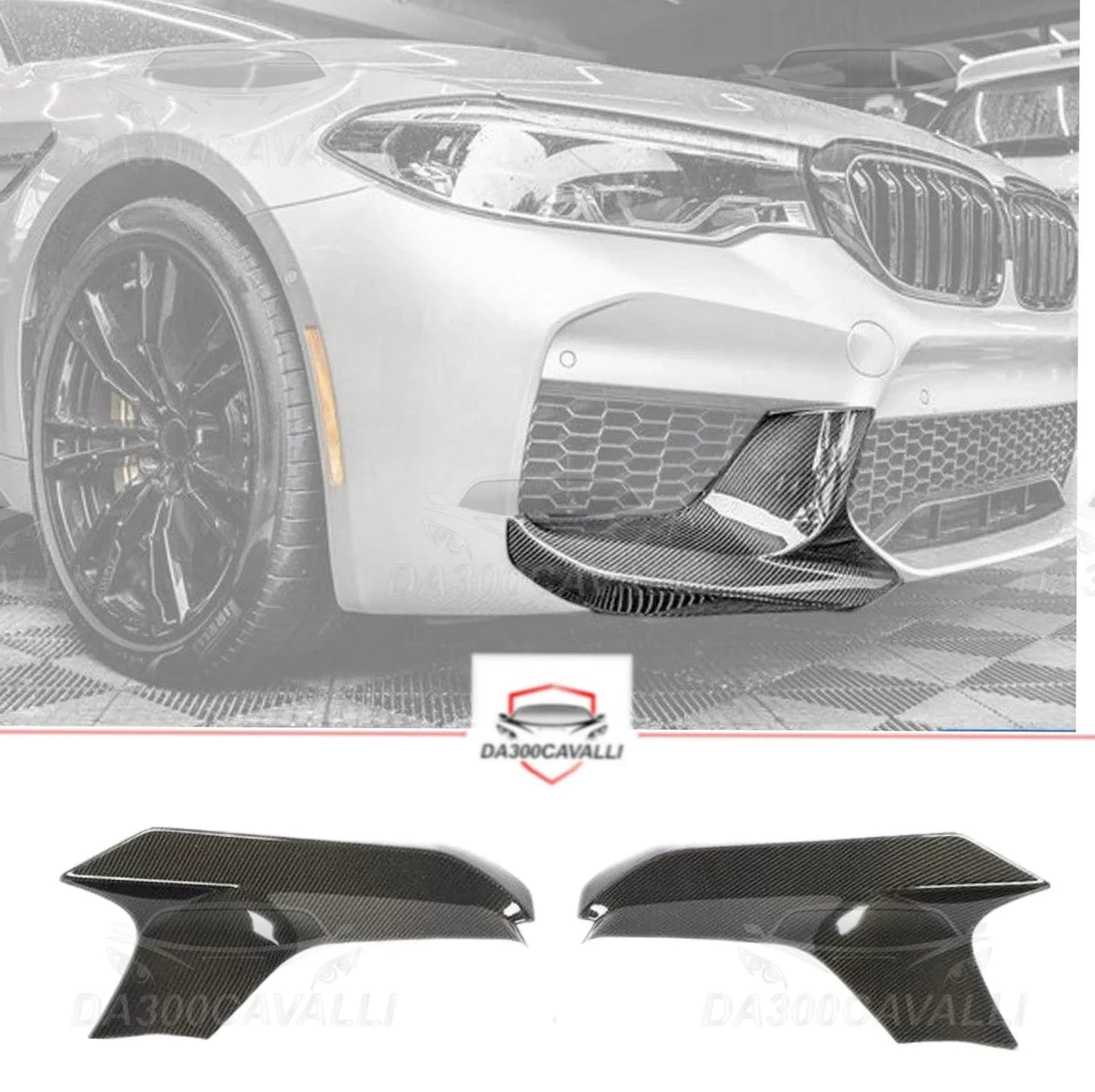 appendici-aerodinamiche-frontali-bmw-serie-5-f90-fibra-di-carbonio-da300cavalli-1 - Da300Cavalli