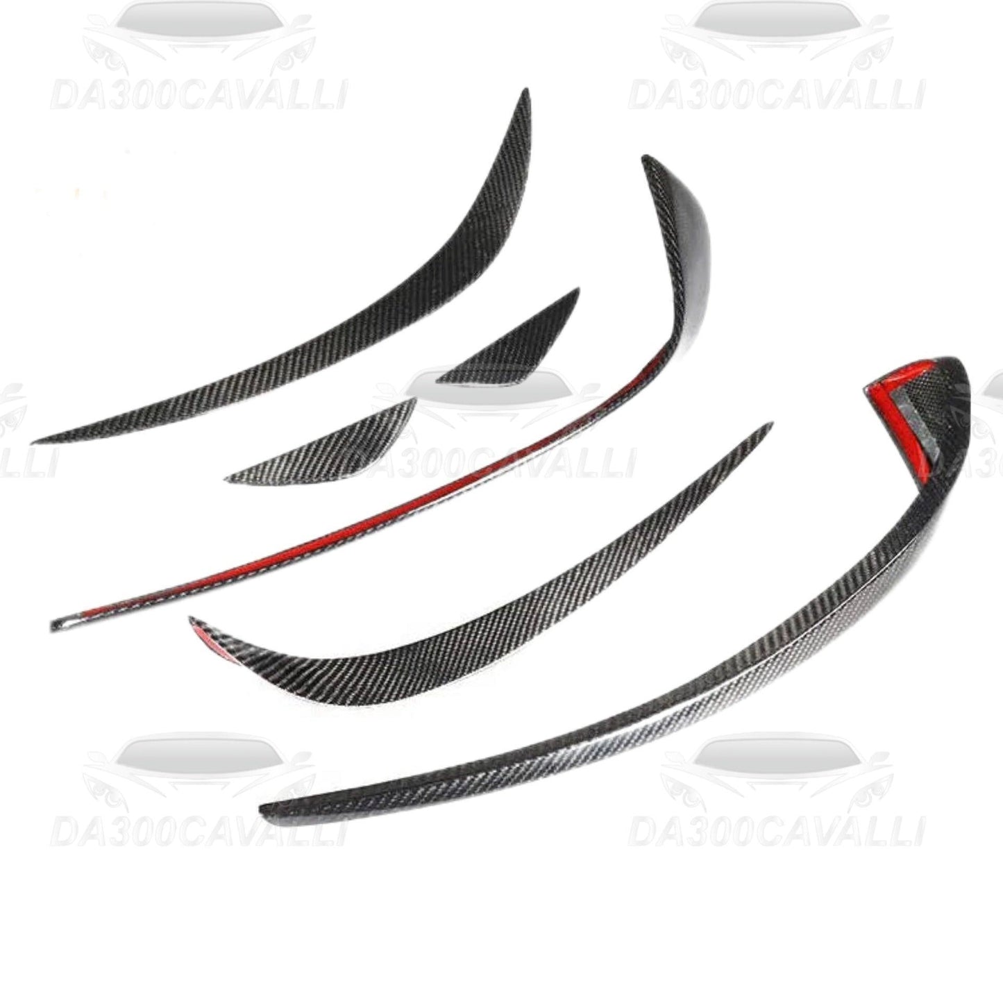 Appendici Aerodinamiche Frontali Mercedes CLA W117 C117 Fibra Di Carbonio - Da300Cavalli
