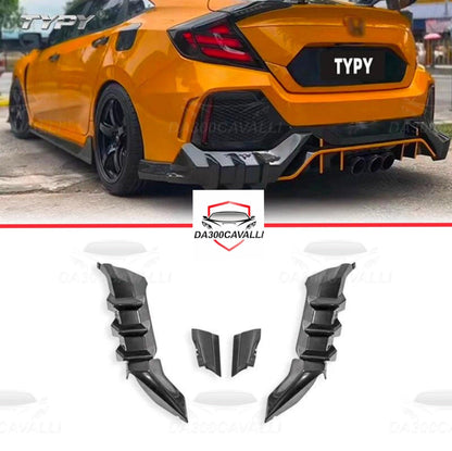 Appendici Aerodinamiche Honda Civic (2016-2021) - Da300Cavalli