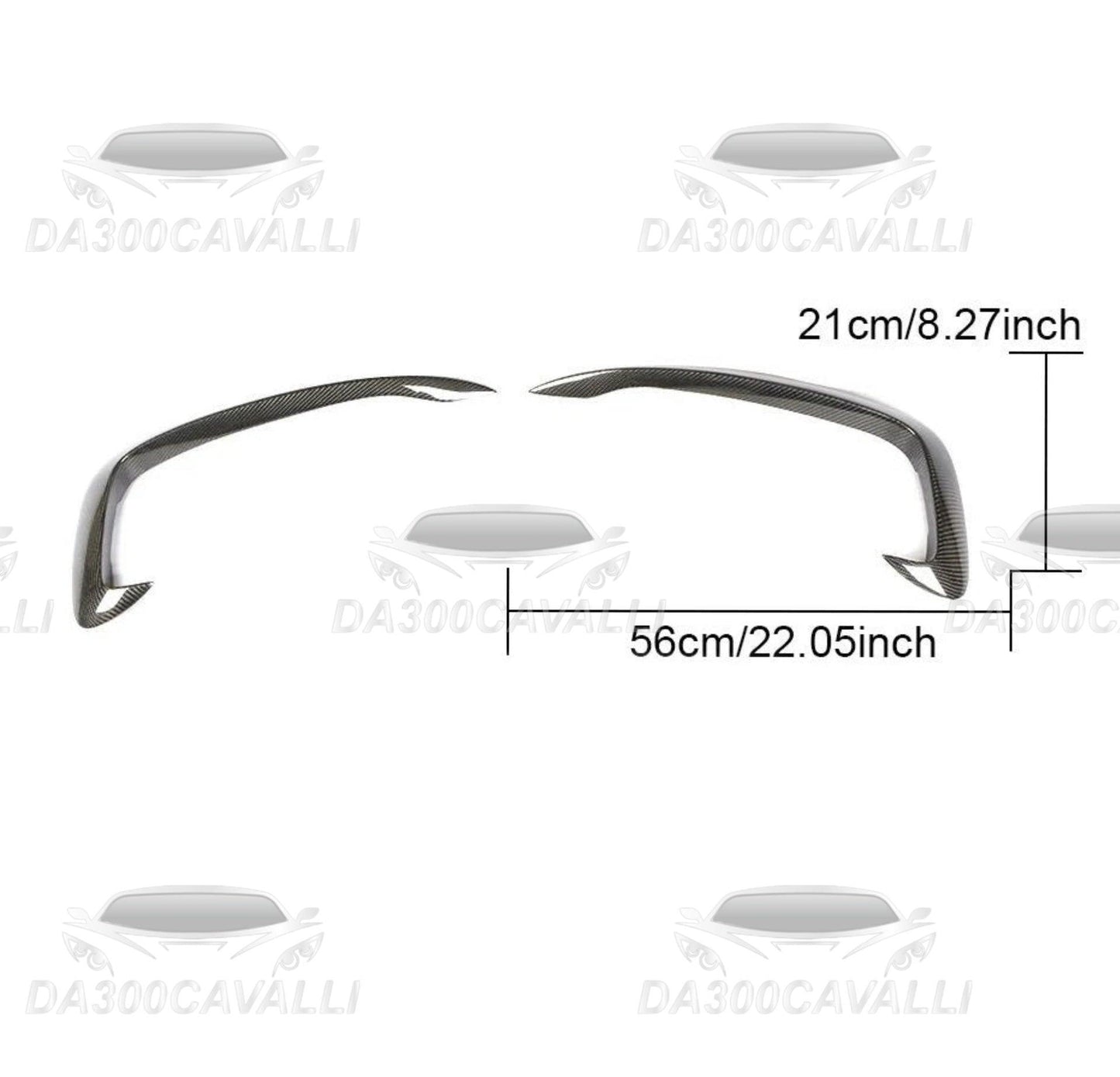 Appendici Aerodinamiche In Fibra Di Carbonio Audi A5 (2012-2016) - Da300Cavalli