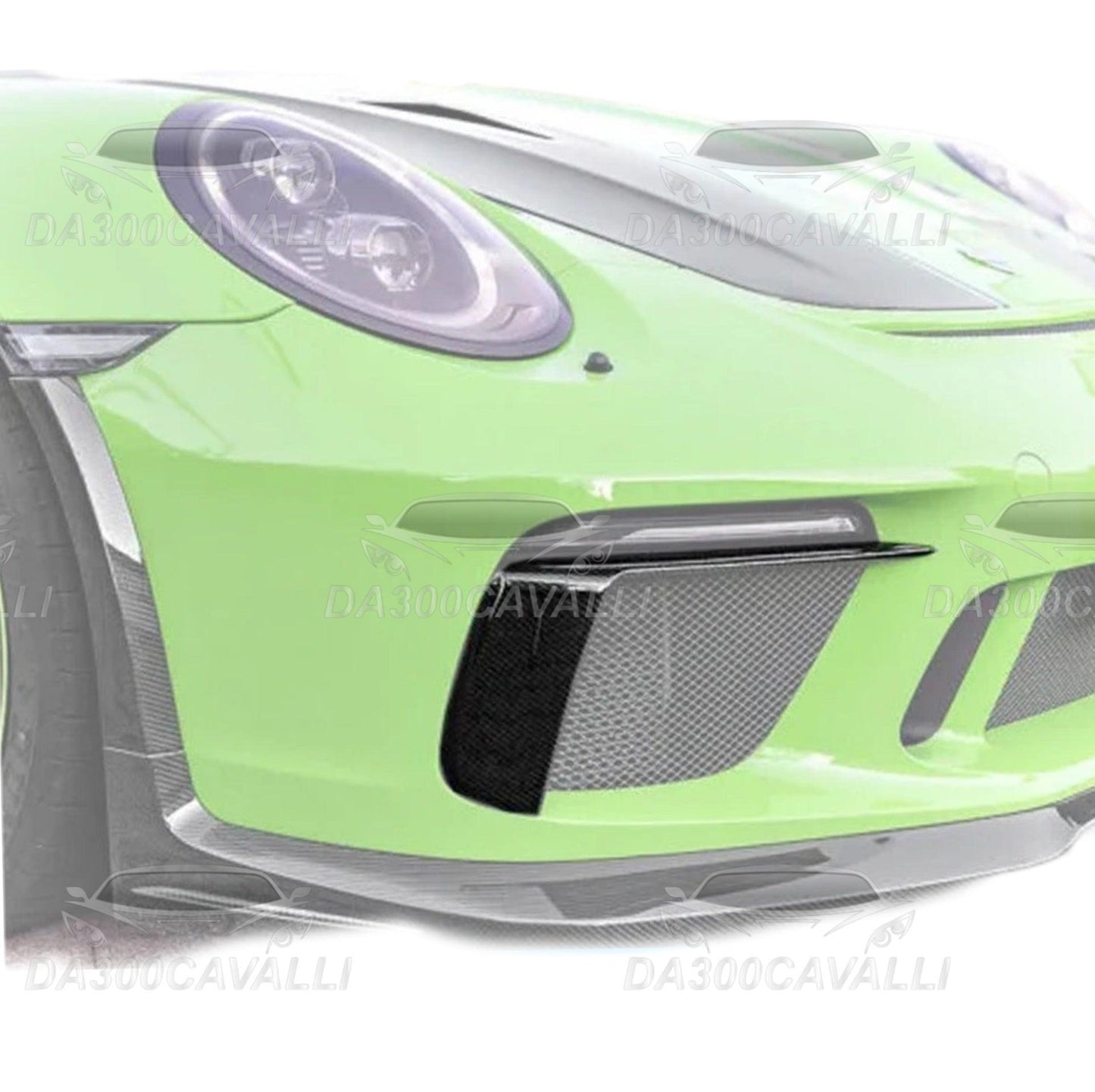 Appendici Aerodinamiche In Fibra Di Carbonio Porsche 911 Gt3 Rs (2017-2018) - Da300Cavalli