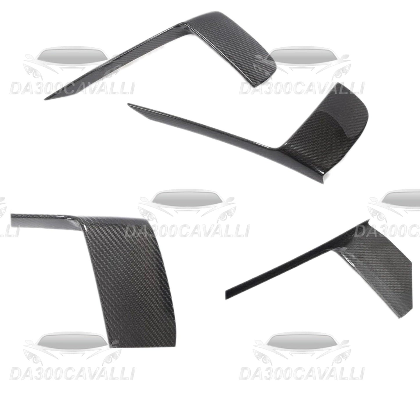 Appendici Aerodinamiche In Fibra Di Carbonio Porsche 911 Gt3 Rs (2017-2018) - Da300Cavalli