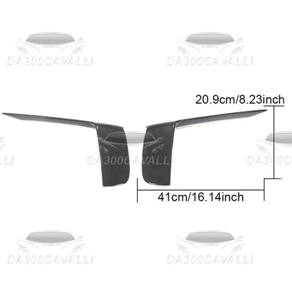 Appendici Aerodinamiche In Fibra Di Carbonio Porsche 911 Gt3 Rs (2017-2018) - Da300Cavalli