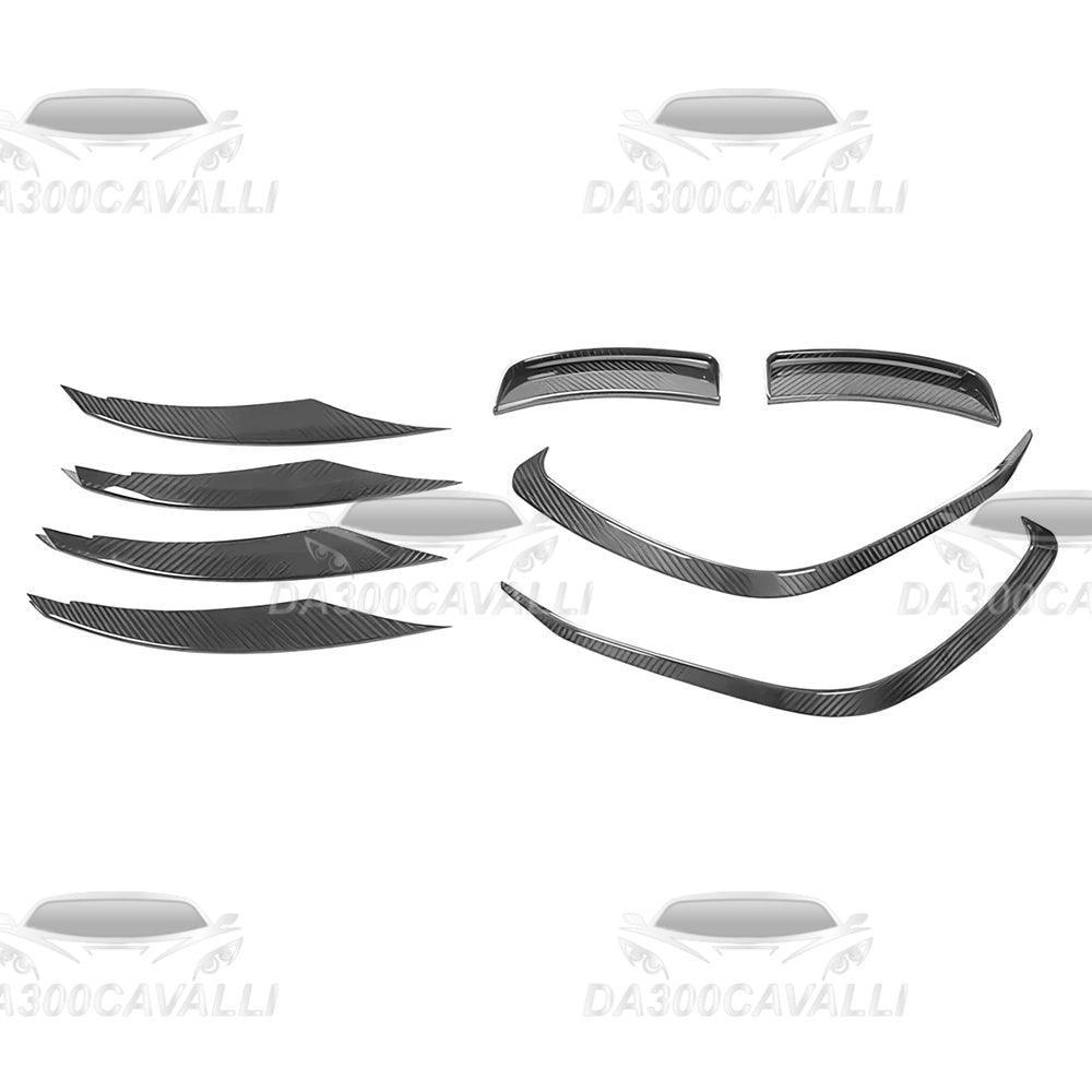 Appendici Aerodinamiche Mercedes Classe A200 A220 A250 W177 Fibra Di Carbonio - Da300Cavalli
