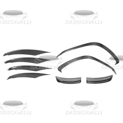 Appendici Aerodinamiche Mercedes Classe A200 A220 A250 W177 Fibra Di Carbonio - Da300Cavalli