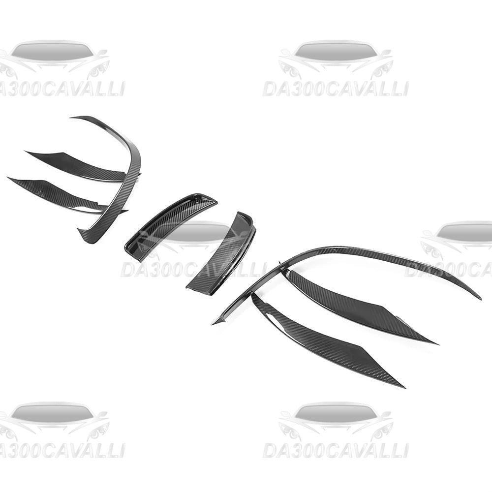 Appendici Aerodinamiche Mercedes Classe A200 A220 A250 W177 Fibra Di Carbonio - Da300Cavalli