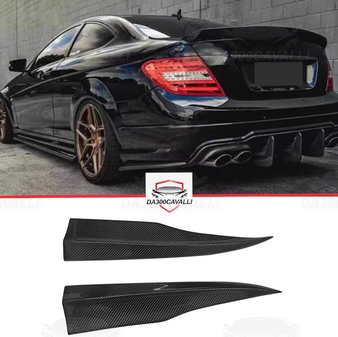 appendici-aerodinamiche-mercedes-classe-c-2007-2014-fibra-di-carbonio-da300cavalli-1 - Da300Cavalli