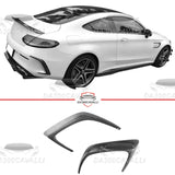 Appendici Aerodinamiche Mercedes Classe C63 Coupe Fibra Di Carbonio (2015-2018)