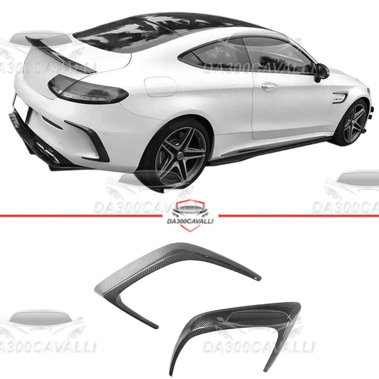 Appendici Aerodinamiche Mercedes Classe C63 Coupe Fibra Di Carbonio (2015-2018) - Da300Cavalli