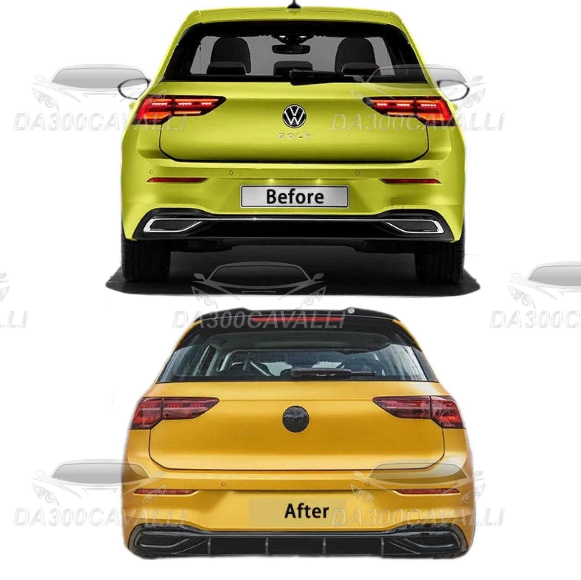 Appendici Aerodinamiche Posteriori Vw Golf 8 - Da300Cavalli