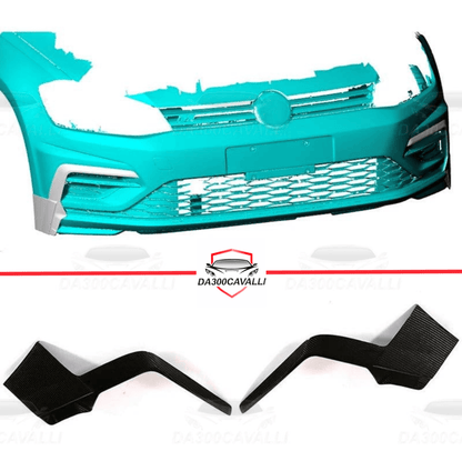Appendici Anteriori Volkswagen Golf 7 Fibra Di Carbonio - Da300Cavalli