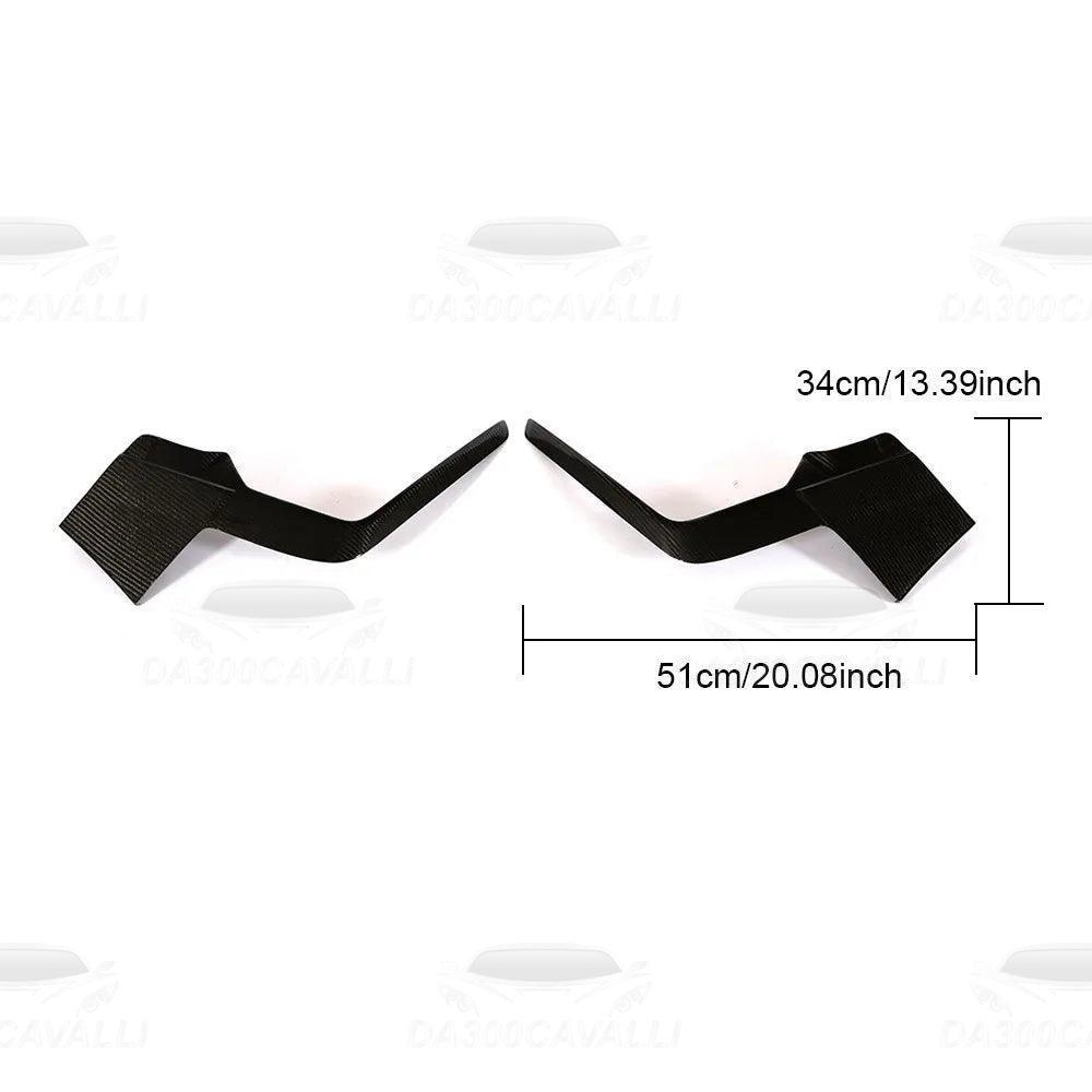 Appendici Anteriori Volkswagen Golf 7 Fibra Di Carbonio - Da300Cavalli