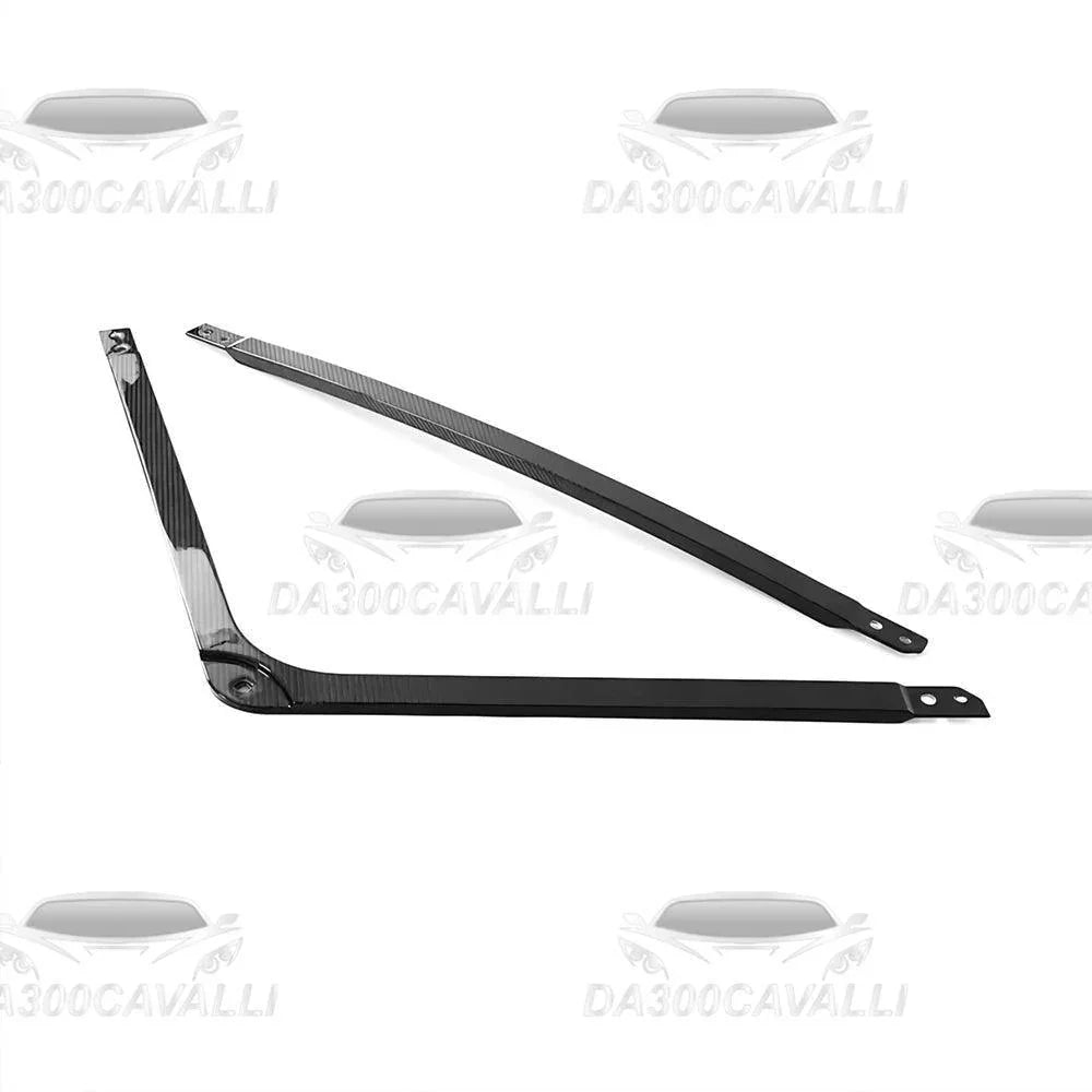 Barre Anti Torsione Cofano BMW M3 M4 G80 G82 G83 Fibra Di Carbonio — Da300Cavalli — foto 4