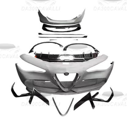 Body Kit Alfa Romeo Giulia Stile Gtam (2018-2022) In Fibra Di Carbonio - Da300Cavalli